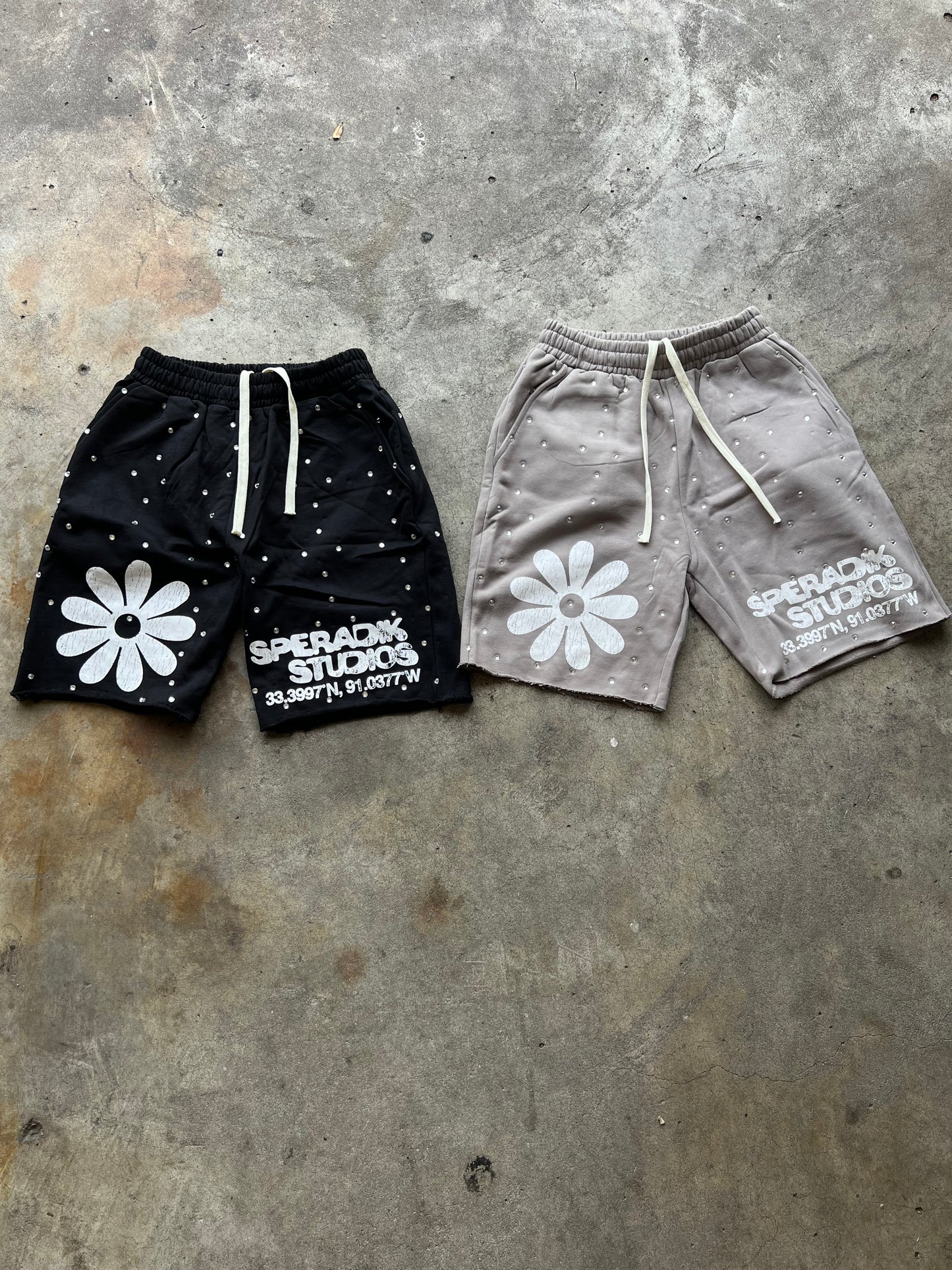 Speradik Rhinestone Shorts