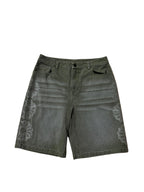 Speradik Rhinestone Denim Shorts