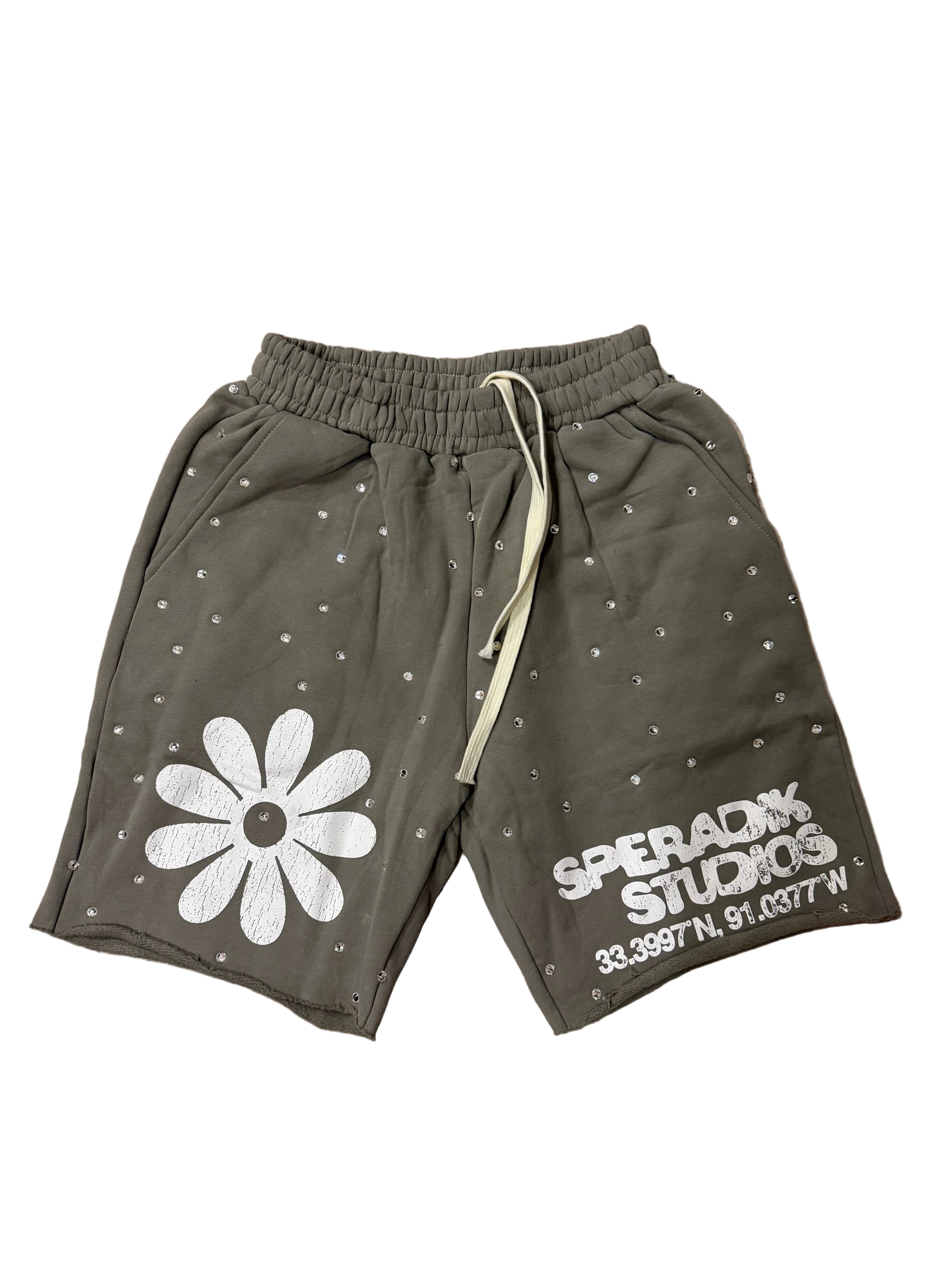 Speradik Rhinestone Shorts